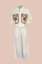 Coco Linen Set White