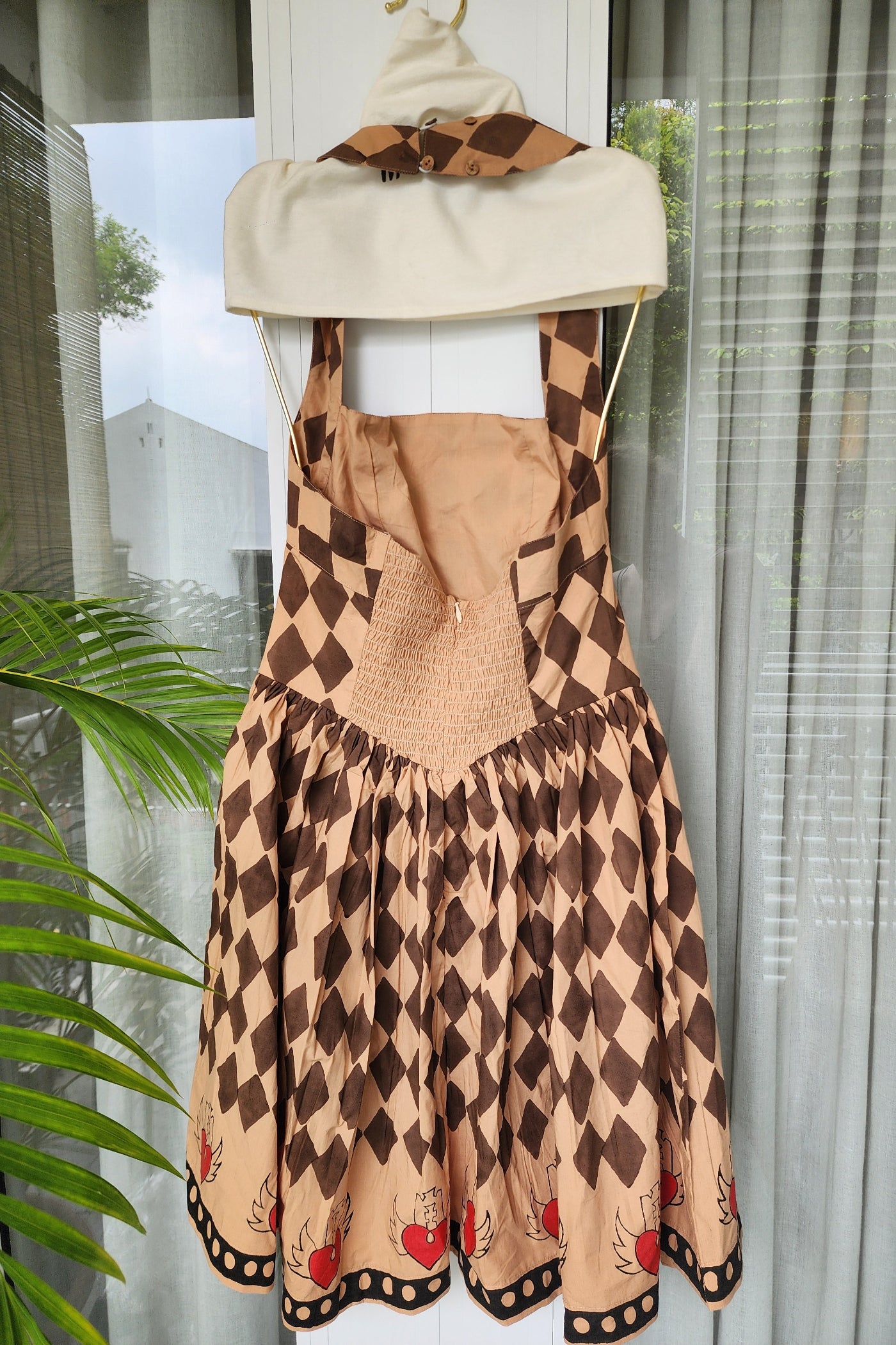 Love hurts halter mini dress