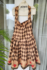 Love hurts halter mini dress