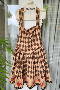Love hurts halter mini dress