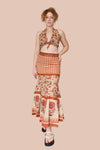 Red Karina Skirt and Top