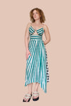 Green Lungi Dress