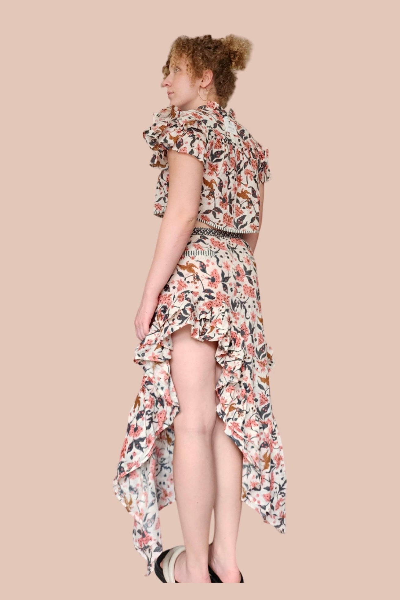 Bird skirt and top