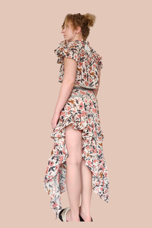 Bird skirt and top
