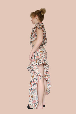 Bird skirt and top