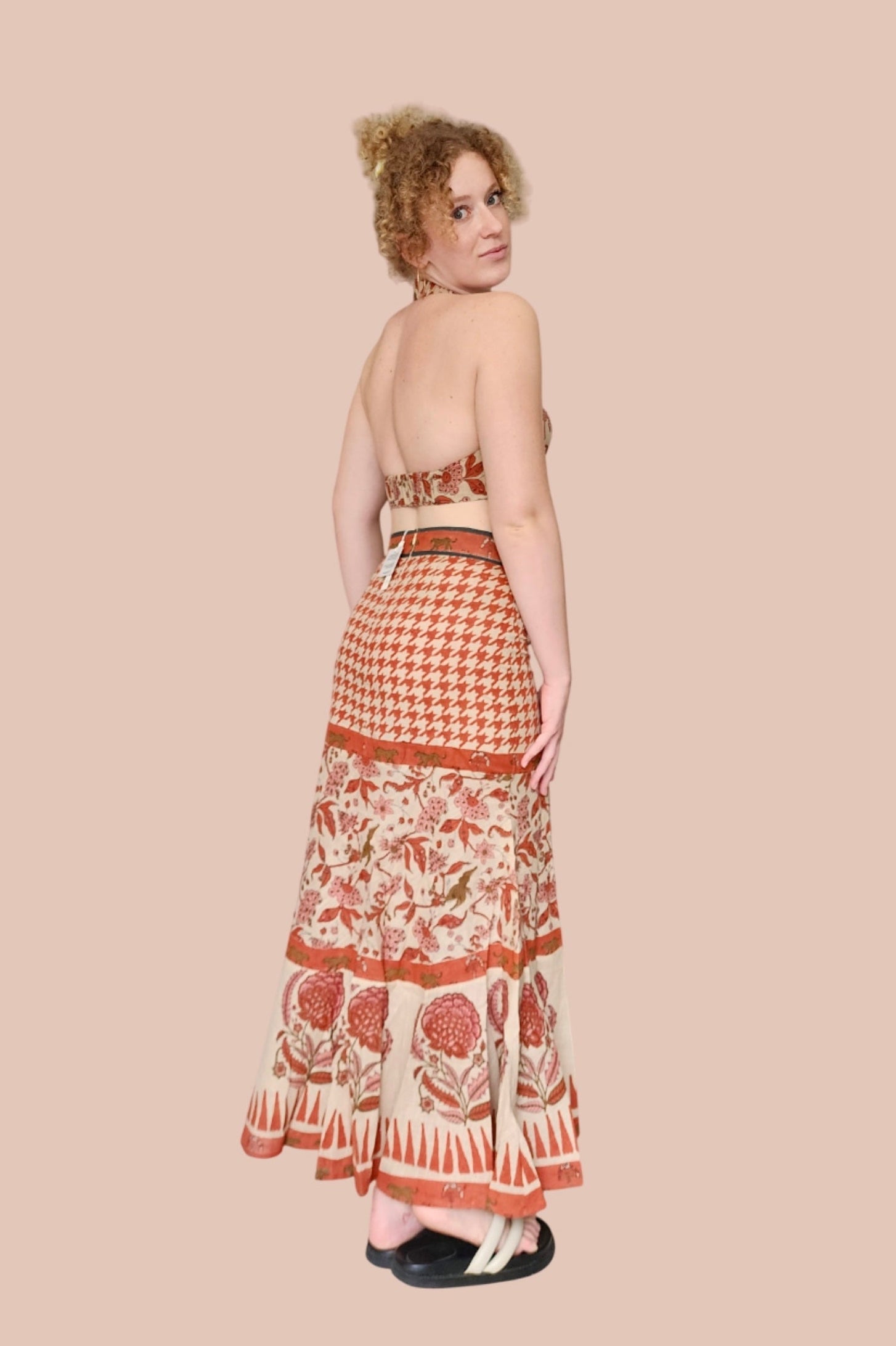 Red Karina Skirt and Top