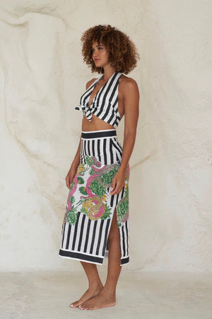 Black Dragon Skirt