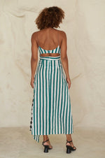 Green Lungi Dress