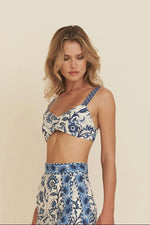 Blue Mojo Bra Top