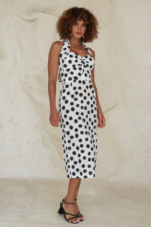 Lolita Halter Midi Dress (PRE-ORDER)