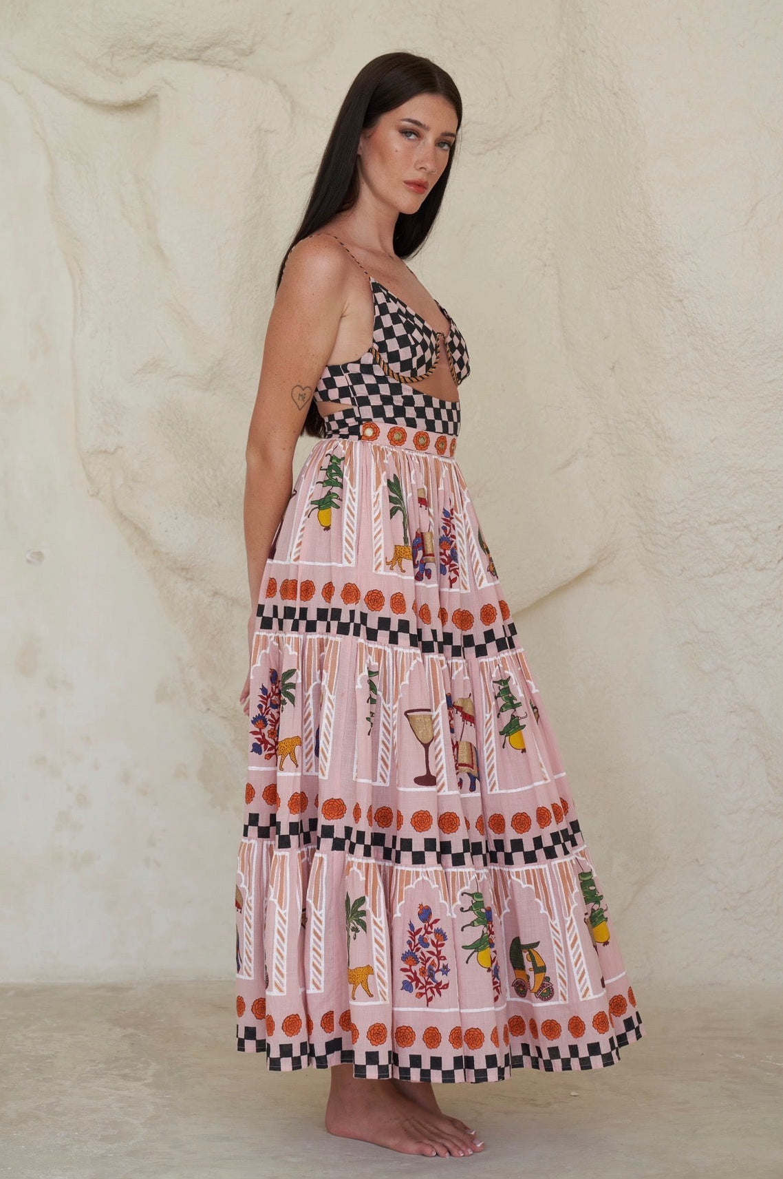 Jaipur underwire maxi dress (PRE-ORDER)