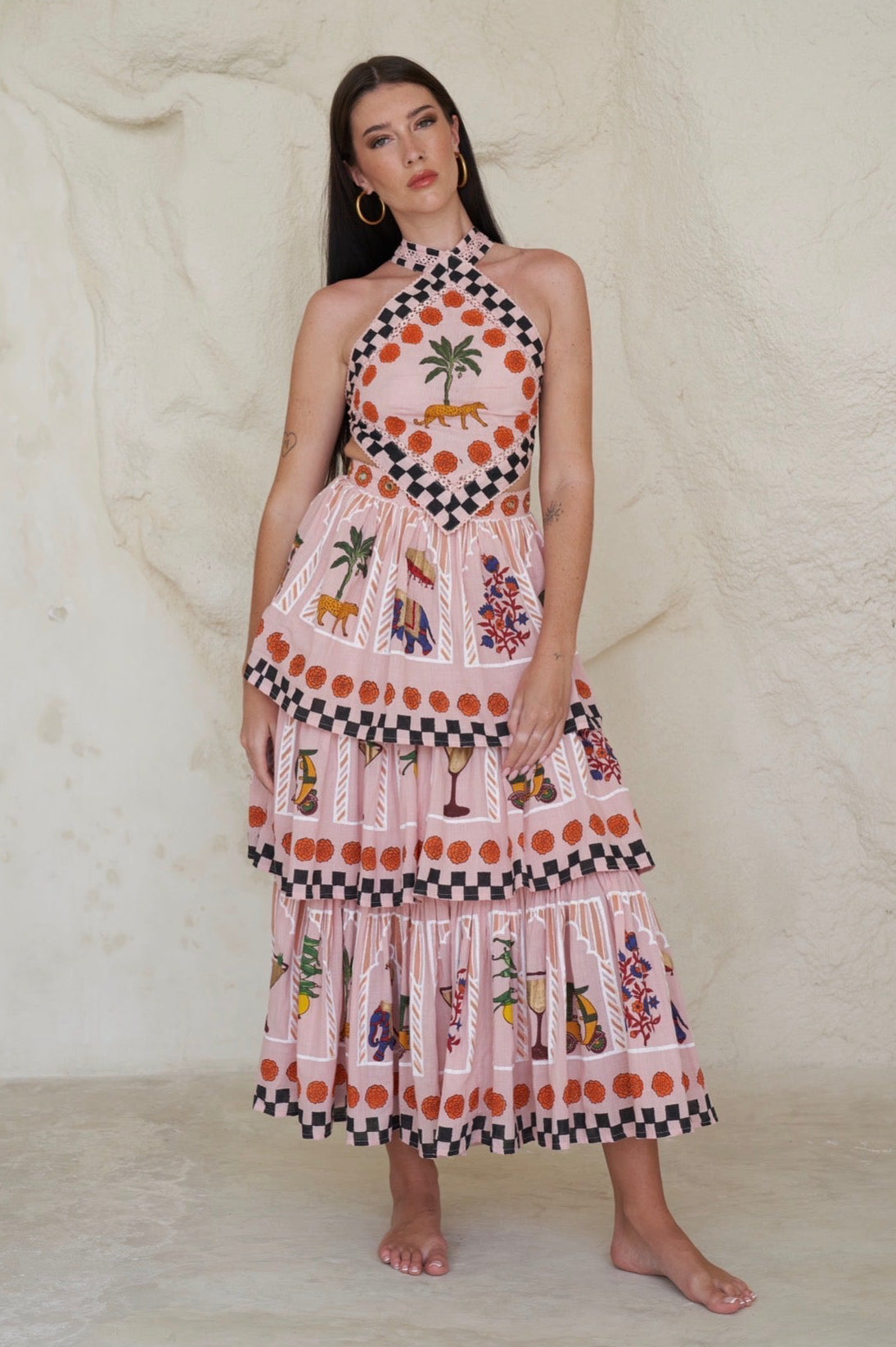 Jaipur Tiered Maxi Skirt (PRE-ORDER)