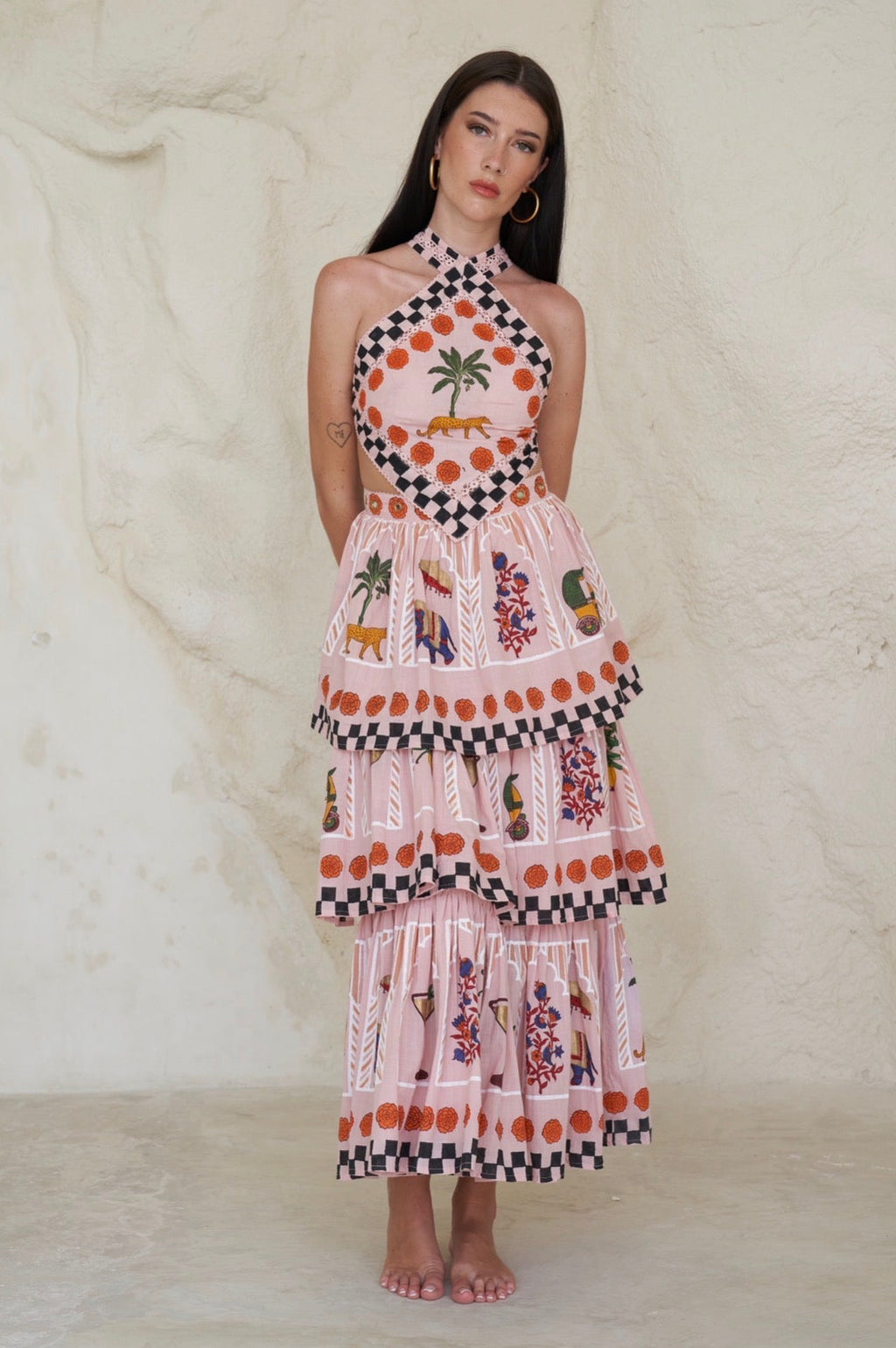 Jaipur Tiered Maxi Skirt (PRE-ORDER)