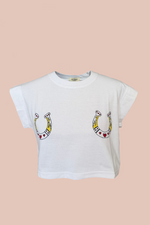 Horseshoe Crop T-Shirt (PRE-ORDER)