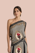 Wildflower Scarf Top (PRE-ORDER)