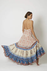 Peacock Strappy Maxi