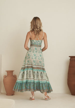 Honeydew Strappy Maxi