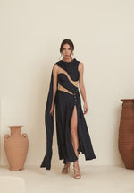 PRE-ORDER Midnight Serpentine Dress