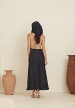 PRE-ORDER Midnight Serpentine Dress