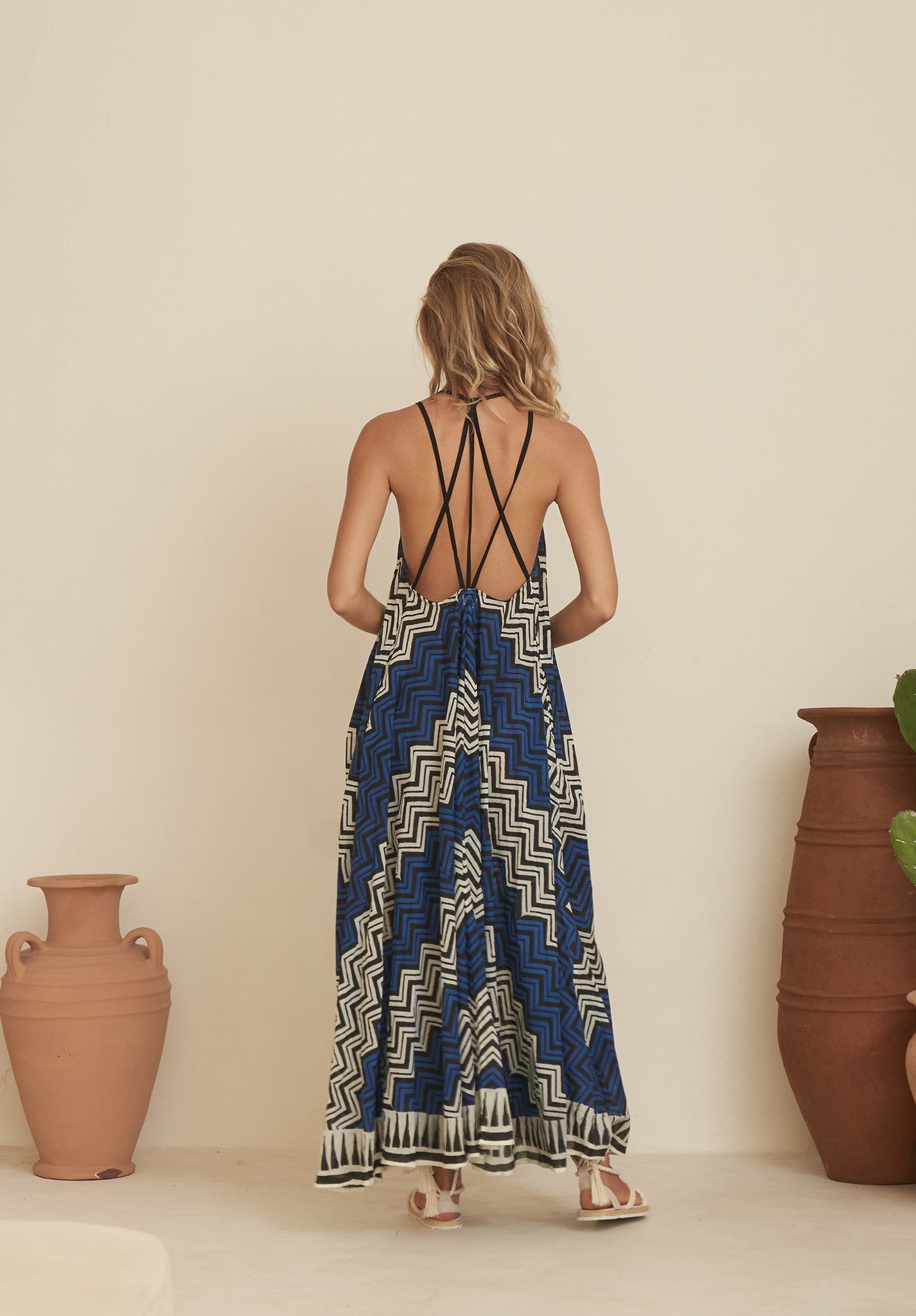 Chevron Backless